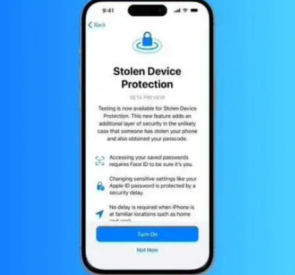 感城镇苹果授权维修店分享被盗设备保护功能开启方法 